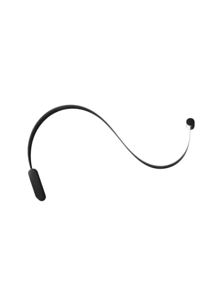 Cini & Nils W1601 Formala Wanddecke Weiß 2700K Satinstahl // Schwarz